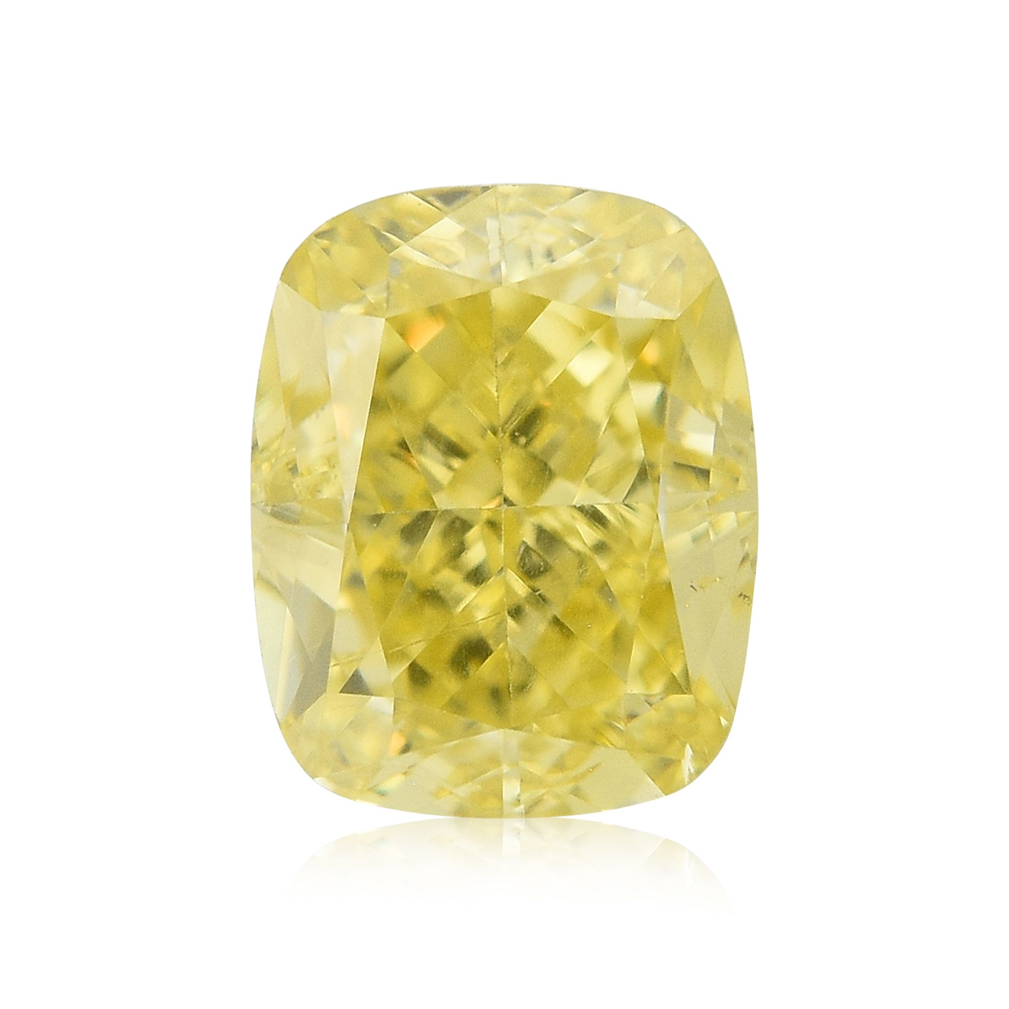 Diament 0.72 ct Fancy Intense Yellow/SI2