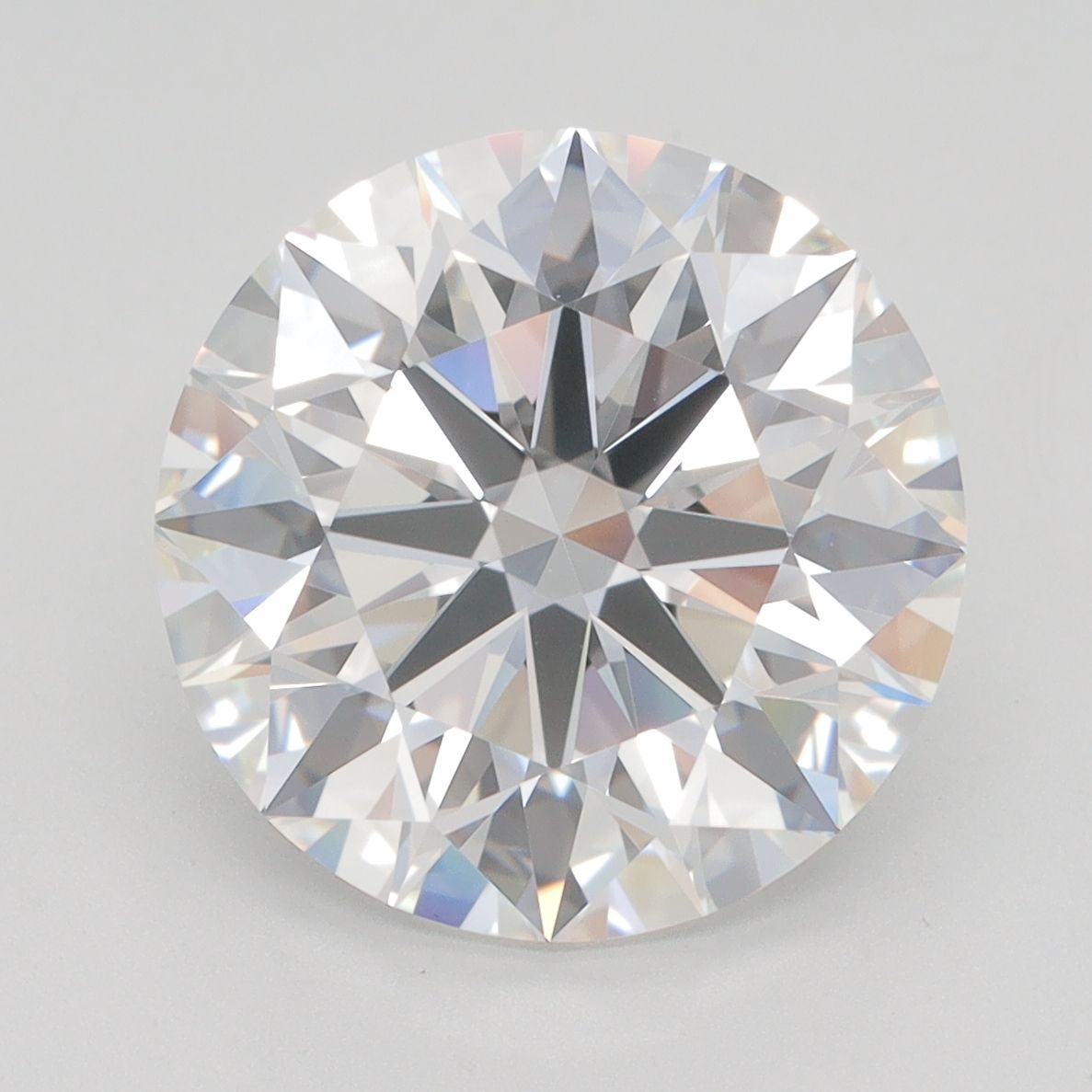 6.03 ct. round Lab Grown Diamond front image
