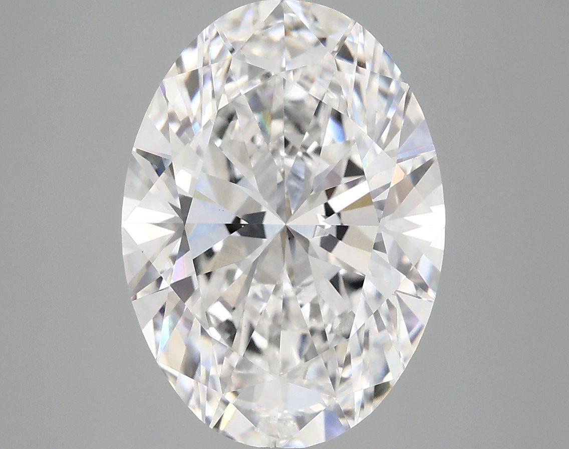 5.09 ct. oval Lab Grown Diamond front image