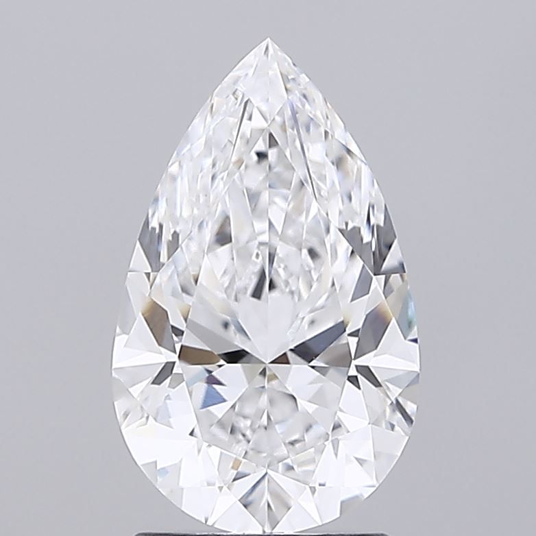 2.10 ct. pear Lab Grown Diamond front image