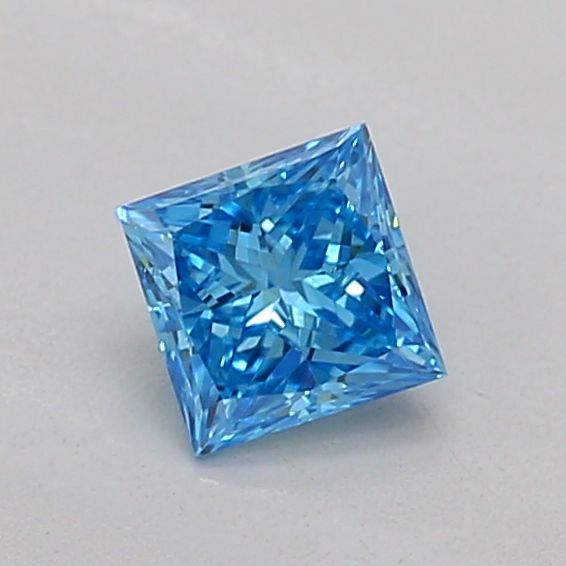 0.25 CT Fancy Vivid Blue PRINCESS