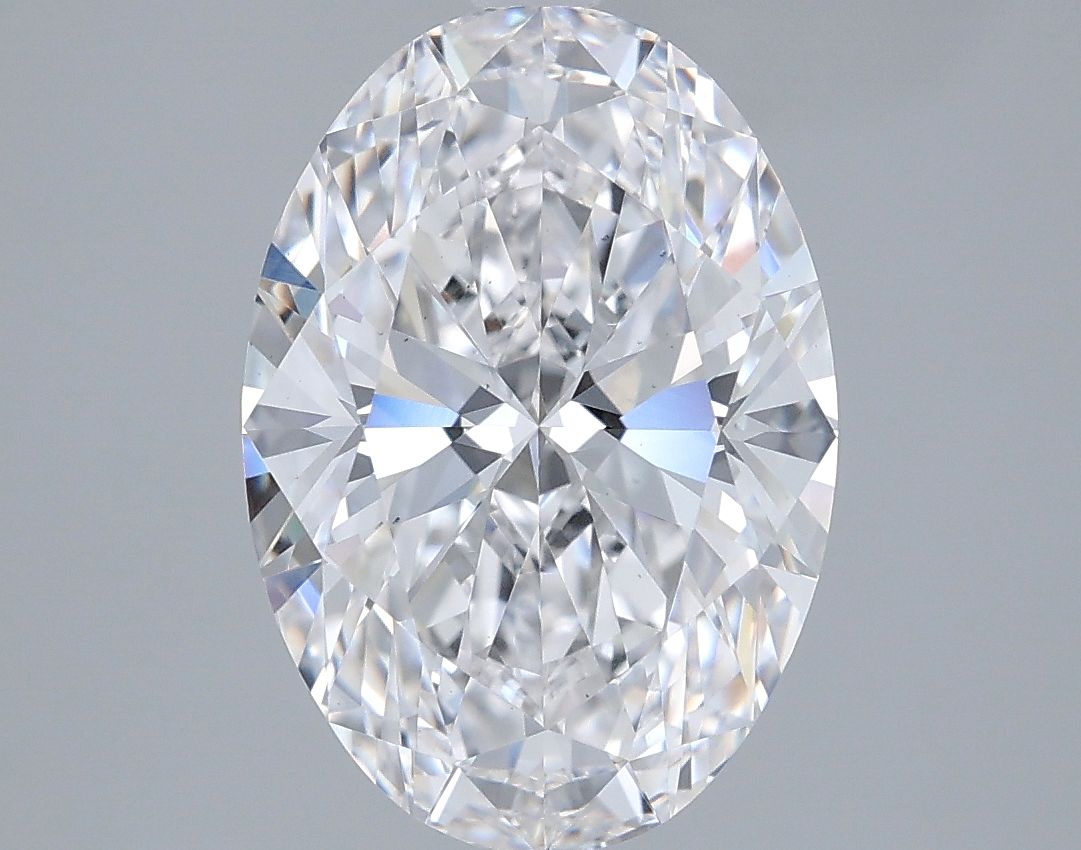 4.09 ct. oval Lab Grown Diamond front image
