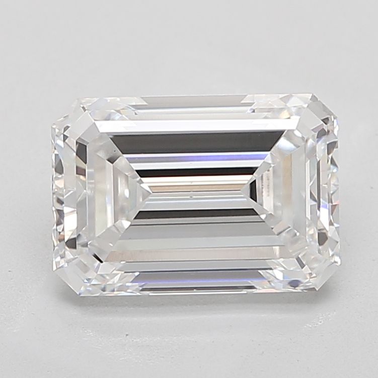 4.10 ct. emerald Lab Grown Diamond front image