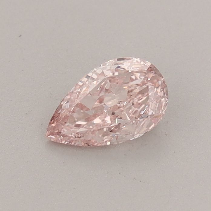 0.34 CT Fancy Intense Pink PEAR