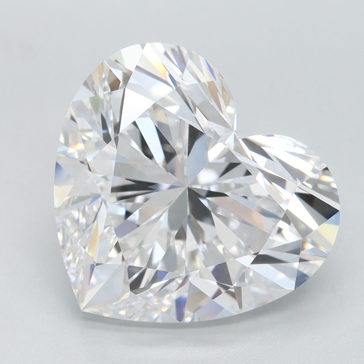 5.15 ct. heart Lab Grown Diamond front image