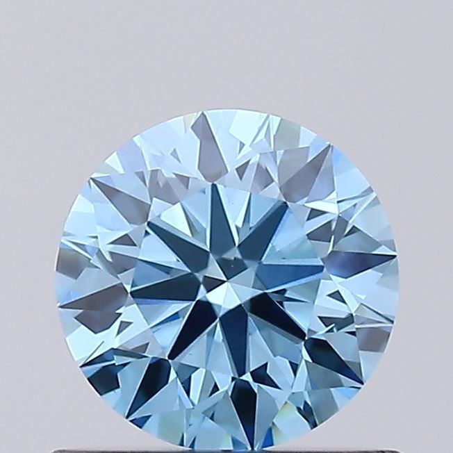 0.59 CT Fancy Vivid Blue ROUND