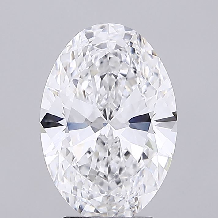 3.01 ct. oval Lab Grown Diamond front image