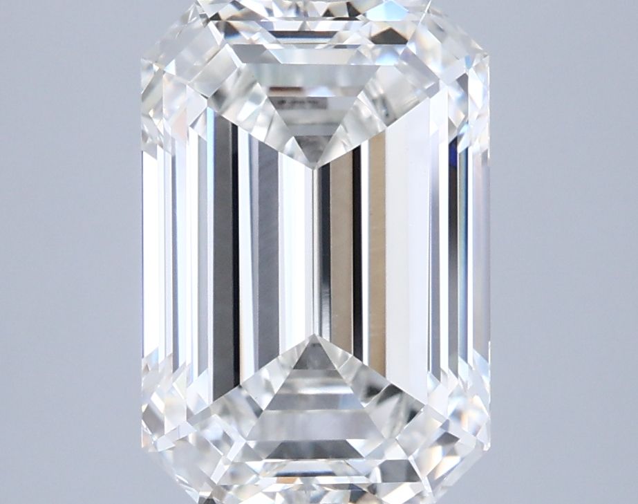 4.18 ct. emerald Lab Grown Diamond front image