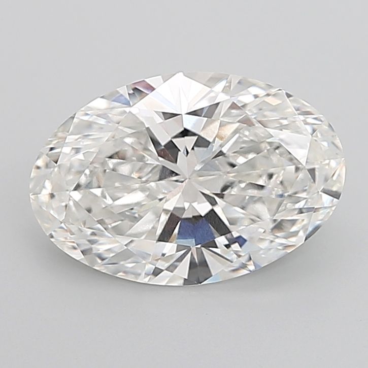 6.54 ct. oval Lab Grown Diamond front image