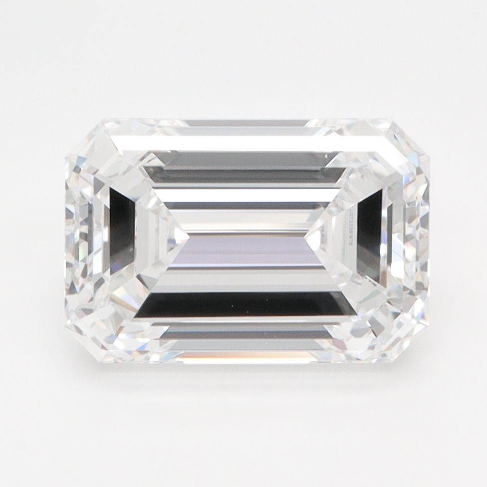 3.10 ct. emerald Lab Grown Diamond front image