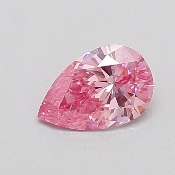 0.41 CT Fancy Vivid Pink PEAR