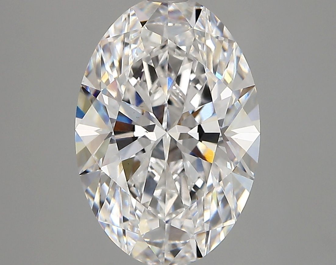 3.66 ct. oval Lab Grown Diamond front image