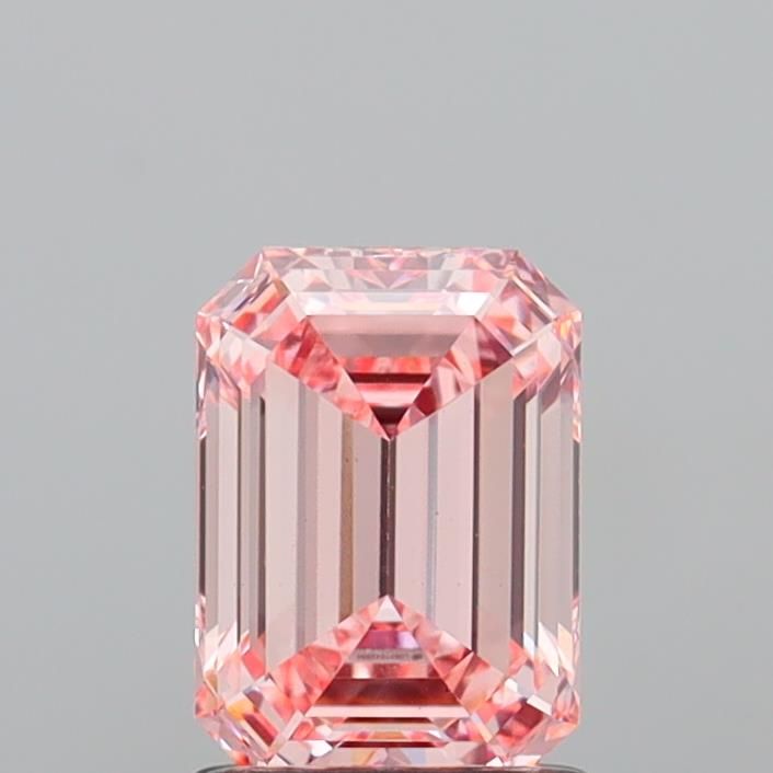 1.52 CT Fancy Intense Pink EMERALD