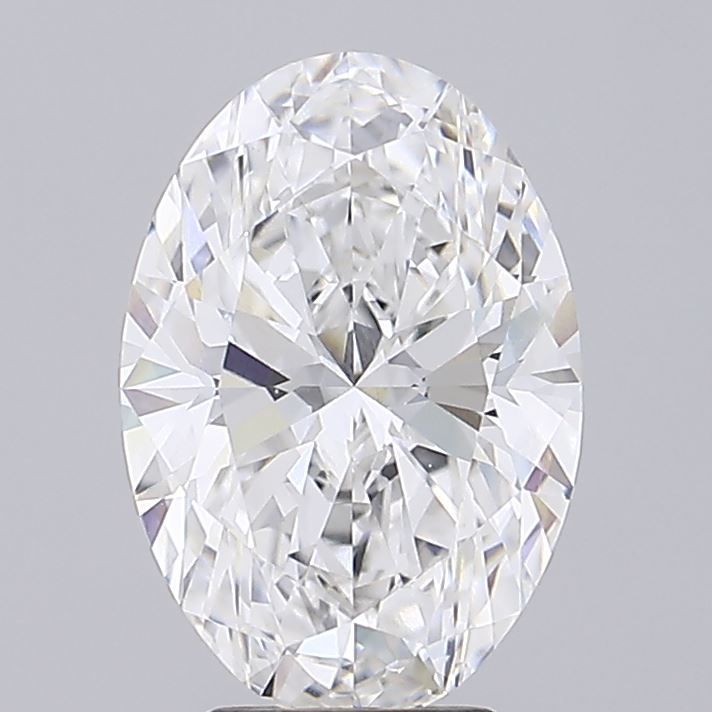 5.02 ct. oval Lab Grown Diamond front image