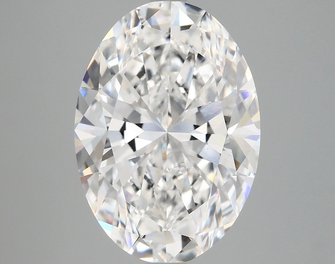 5.04 ct. oval Lab Grown Diamond front image