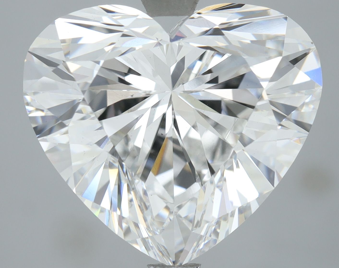 6.14 ct. heart Lab Grown Diamond front image