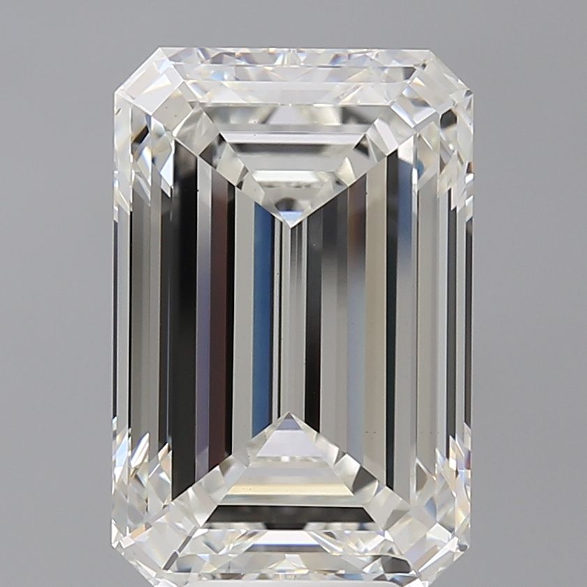 7.51 ct. emerald Lab Grown Diamond front image
