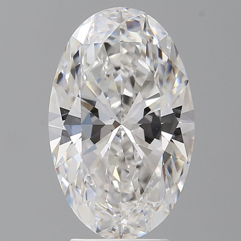 4.10 ct. oval Lab Grown Diamond front image