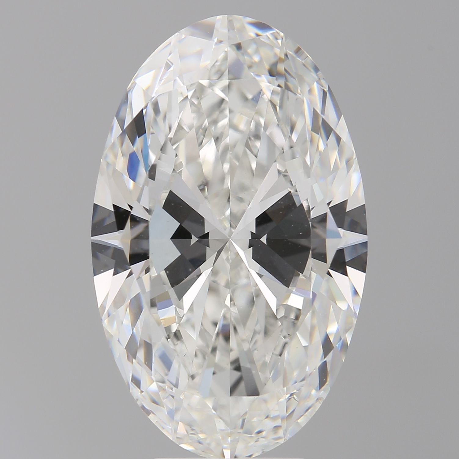 8.02 ct. oval Lab Grown Diamond front image