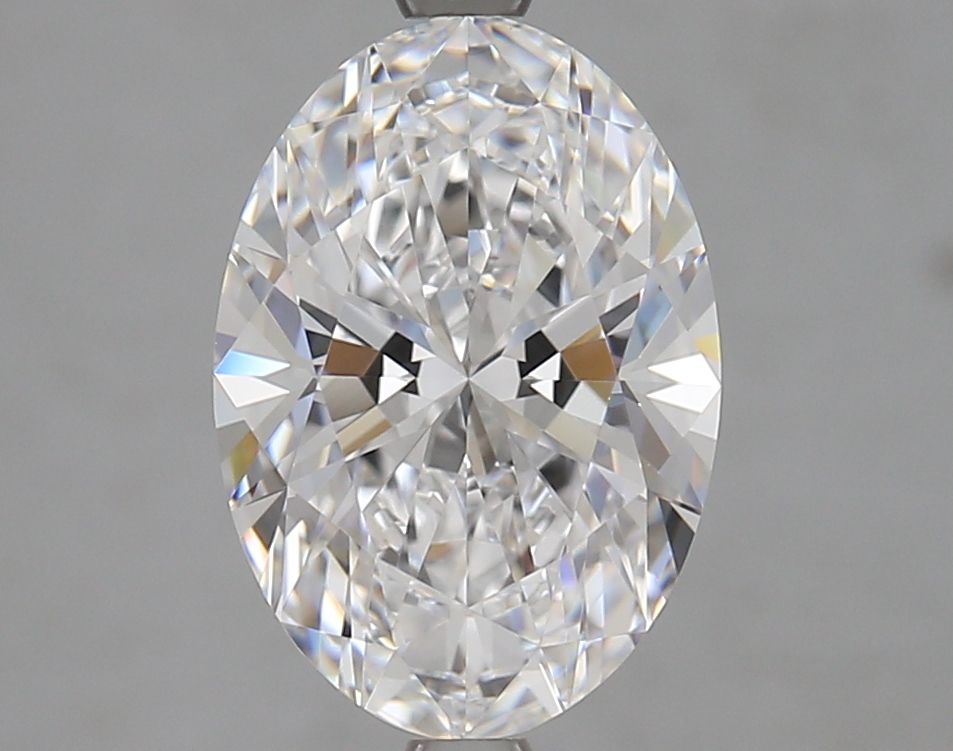 3.17 ct. oval Lab Grown Diamond front image
