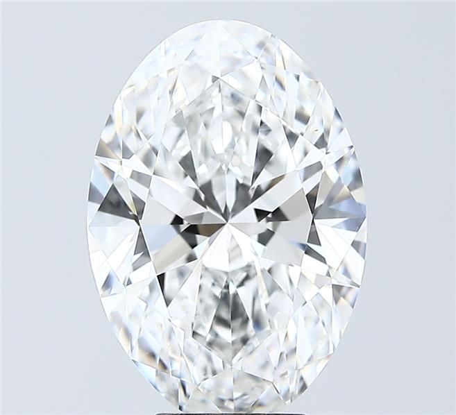 5.08 ct. oval Lab Grown Diamond front image