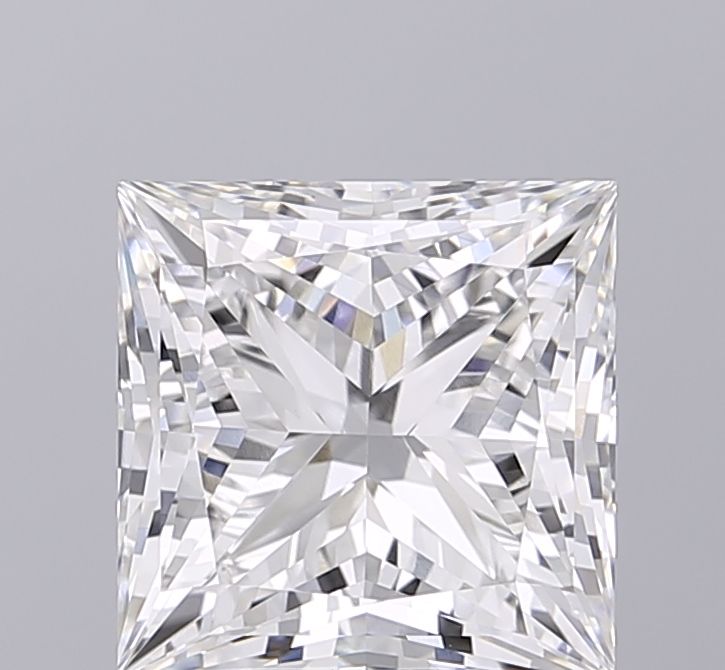 4.01 ct. princess Lab Grown Diamond front image