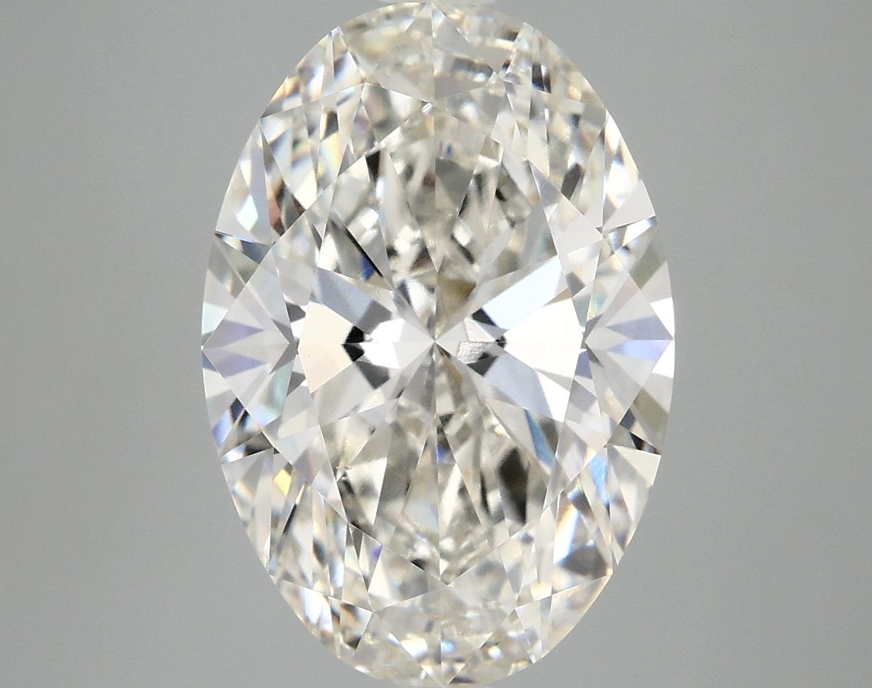 5.03 ct. oval Lab Grown Diamond front image