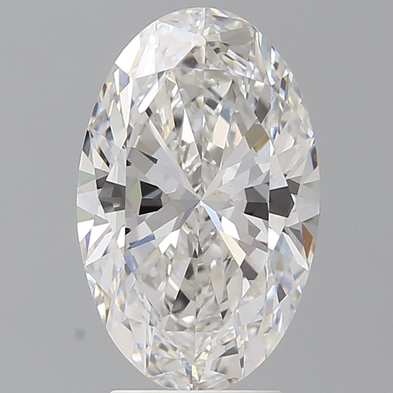 3.57 ct. oval Lab Grown Diamond front image