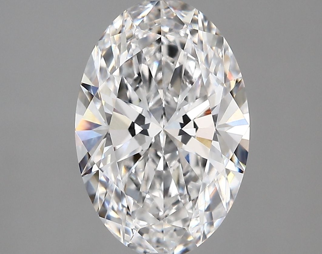 3.12 ct. oval Lab Grown Diamond front image