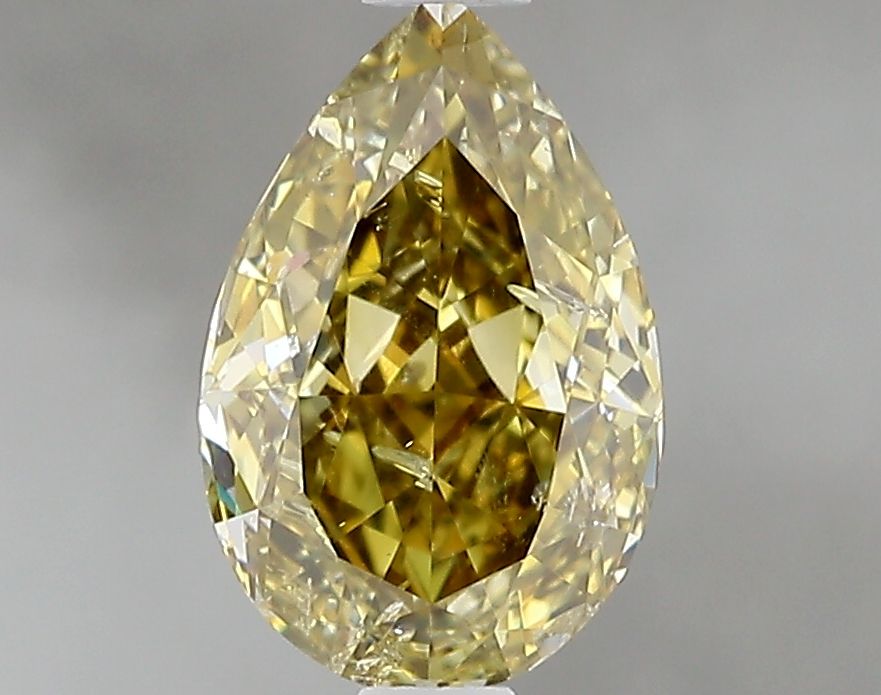 Diament 1.0 ct Fancy Brownish Yellow/I1