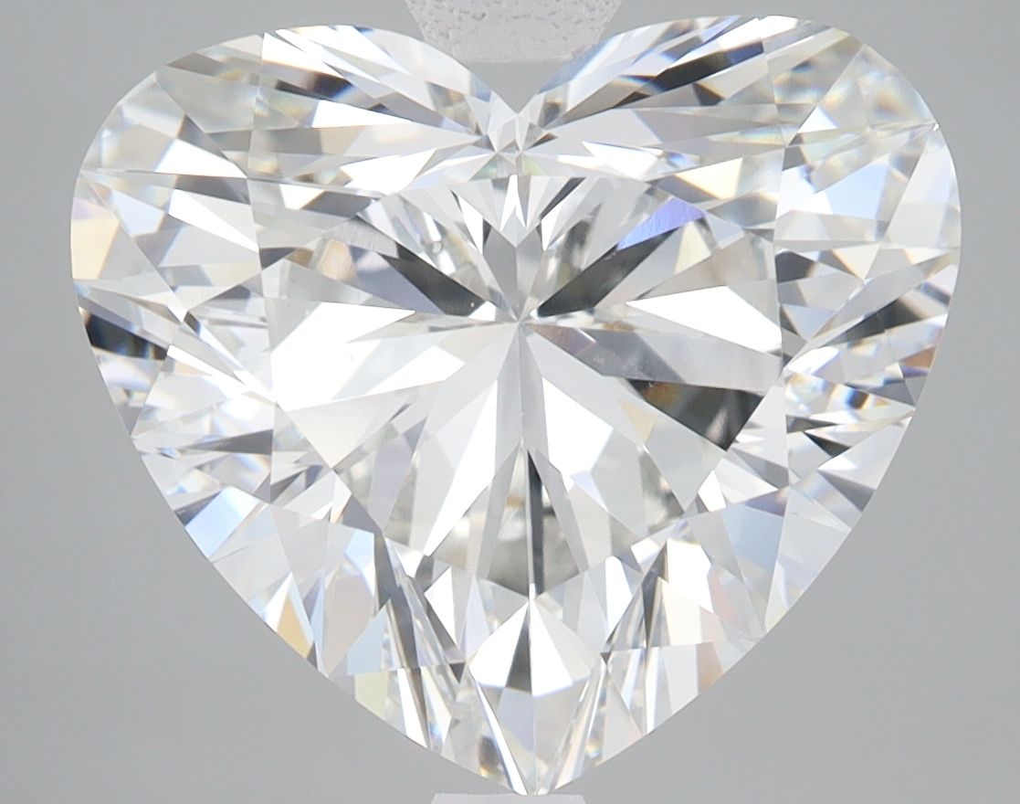 6.85 ct. heart Lab Grown Diamond front image