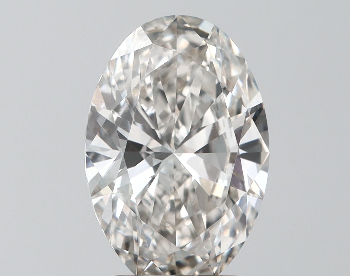 2.66 ct. oval Lab Grown Diamond front image