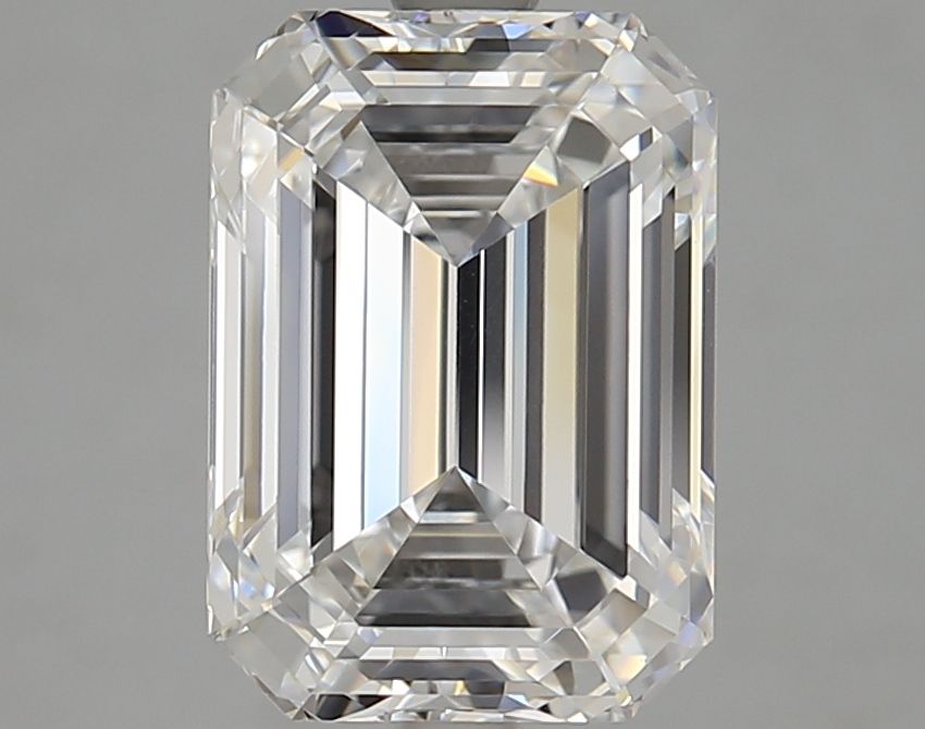 Diamant Émeraude 4.06 ct - Couleur E - Pureté VVS1
