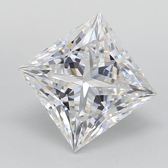 2.09 ct. princess Lab Grown Diamond front image