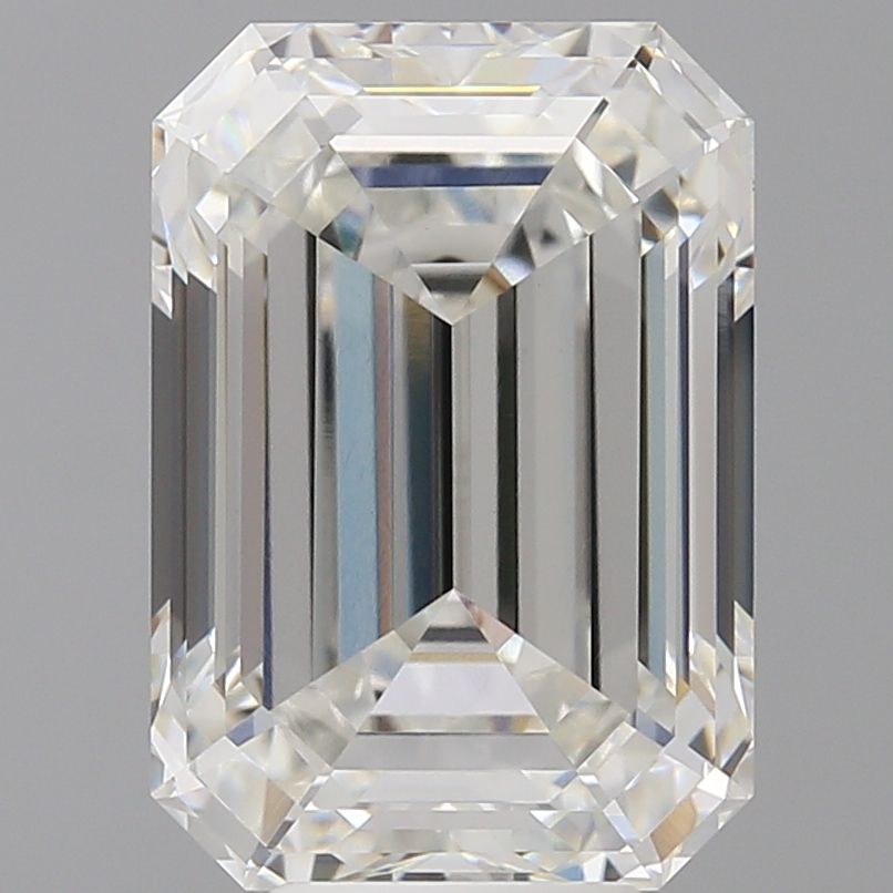 7.08 ct. emerald Lab Grown Diamond front image