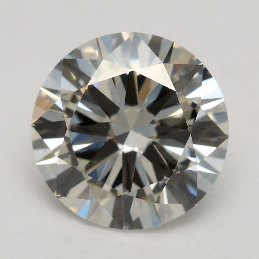 2.70 ct. round Lab Grown Diamond front image