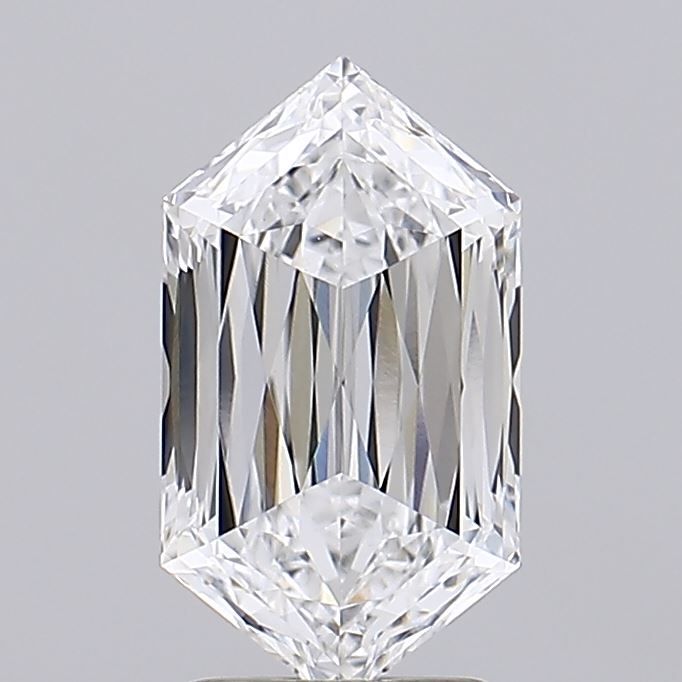 2.55 ct lab-grown Hexagonal Diamond