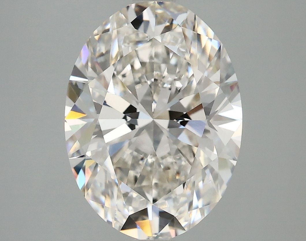 3.78 ct. oval Lab Grown Diamond front image