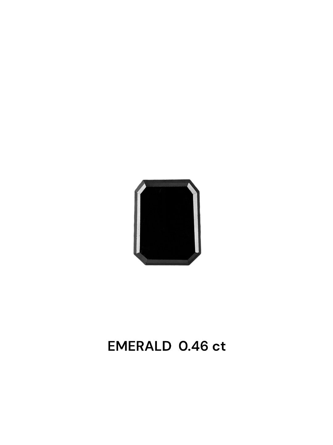 Diament 0.46 ct Fancy Black/VVS2