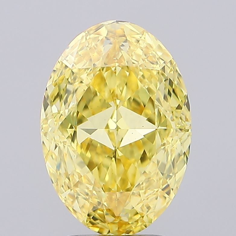 4.56 ct. oval Lab Grown Diamond front image