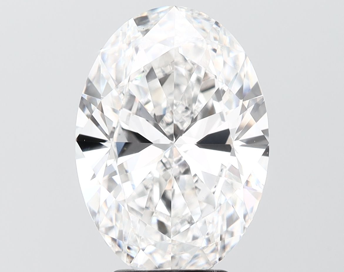 5.00 ct. oval Lab Grown Diamond front image