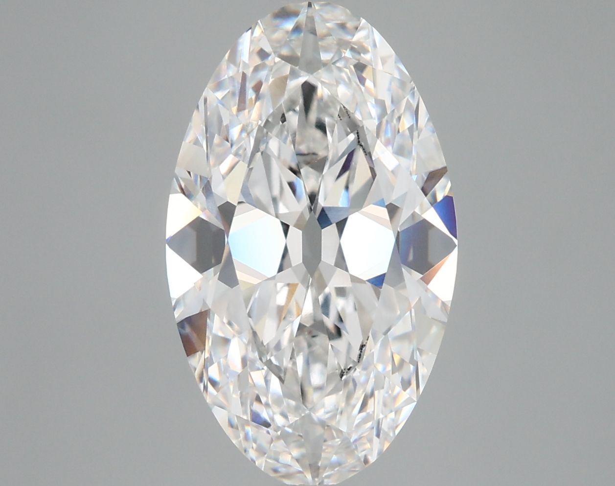 5.00 ct. oval Lab Grown Diamond front image