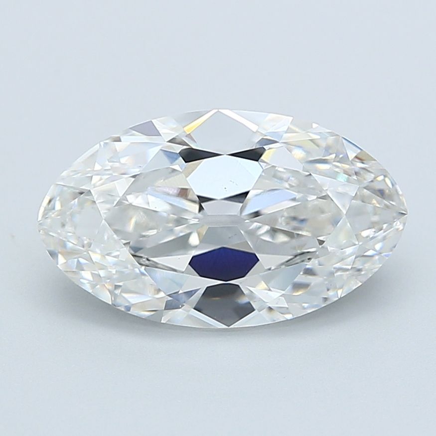 4.18 ct. oval Lab Grown Diamond front image