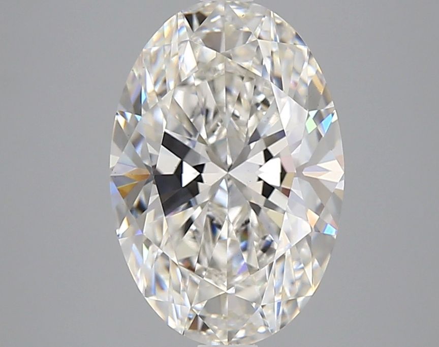 2.93 ct. oval Lab Grown Diamond front image