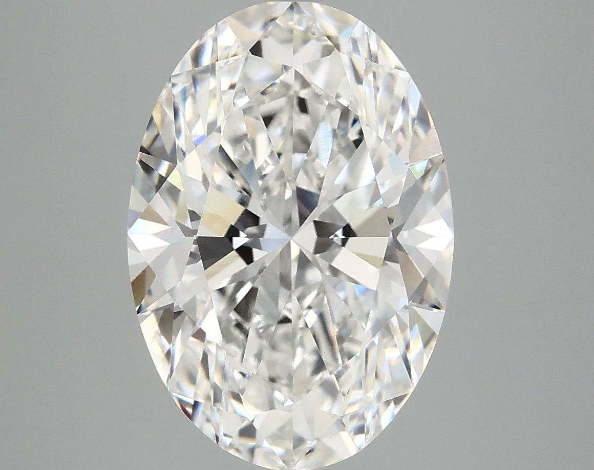 5.09 ct. oval Lab Grown Diamond front image