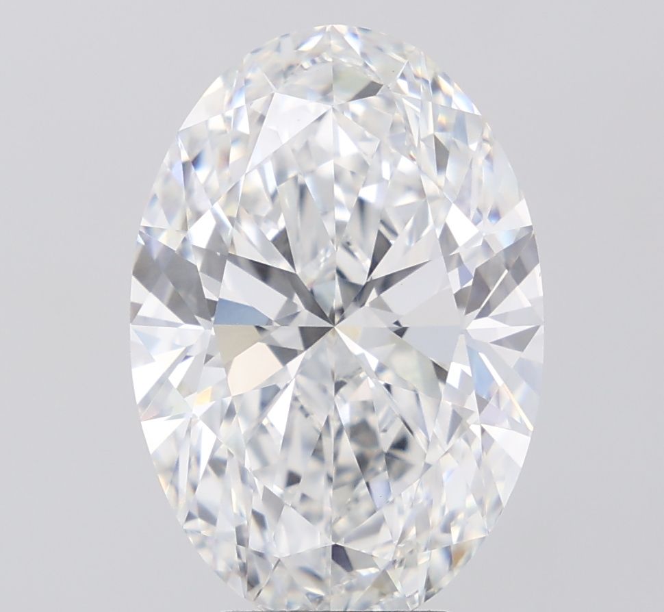 8.03 ct. oval Lab Grown Diamond front image