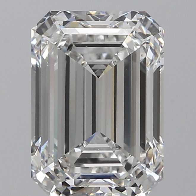 4.74 ct. emerald Lab Grown Diamond front image