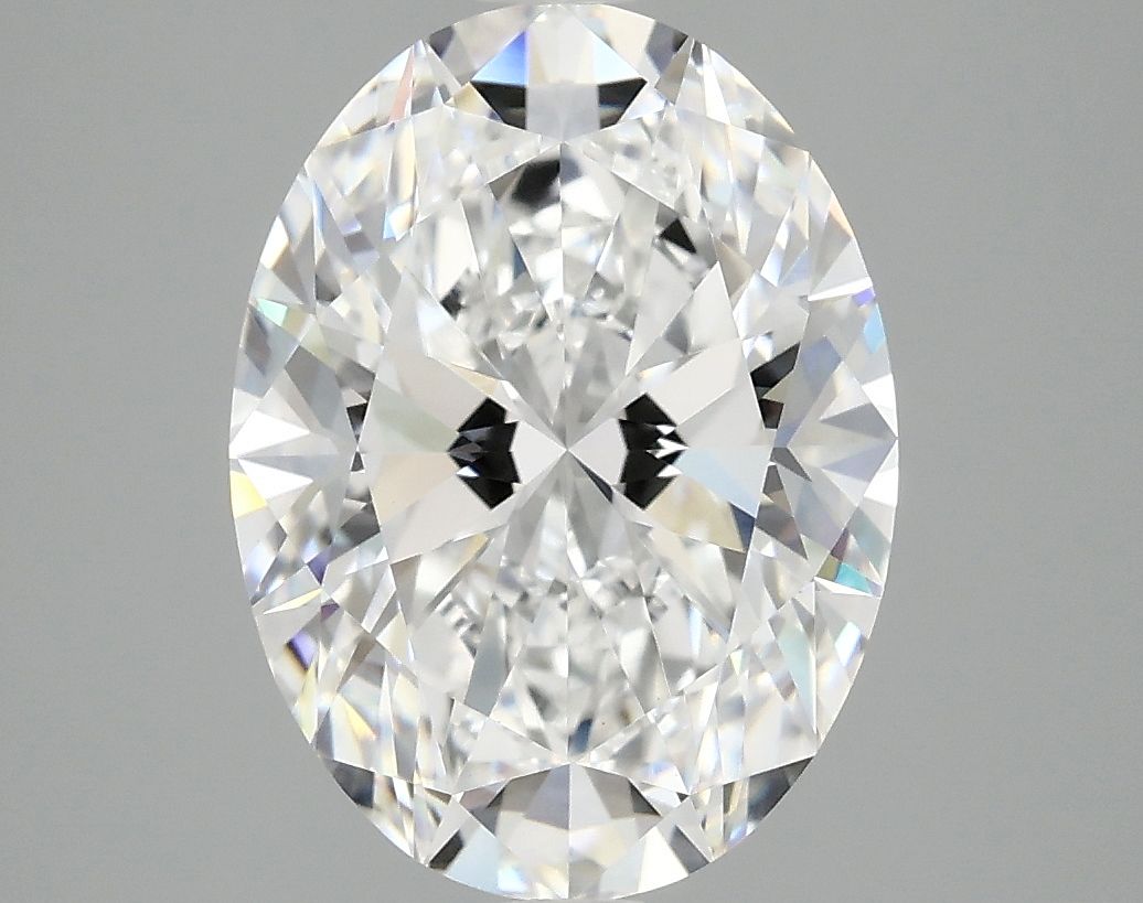 3.95 ct. oval Lab Grown Diamond front image