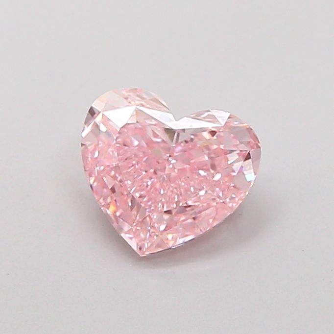 1.04 CT Fancy Intense Pink HEART
