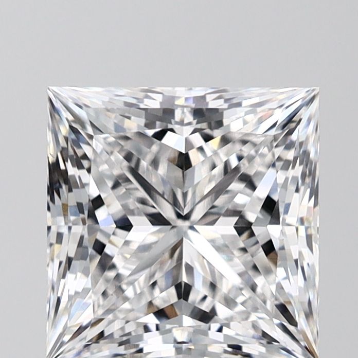 3.02 ct. princess Lab Grown Diamond front image